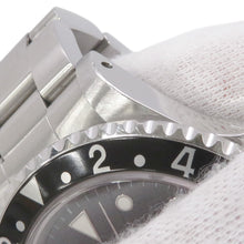 将图像加载到图库查看器中，ROLEX GMT MasterII W40mm Stainless Steel Black Dial16710
