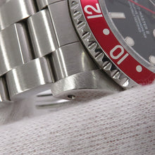 将图像加载到图库查看器中，ROLEX GMT MasterII W40mm Stainless Steel Black Dial16710
