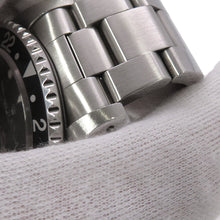 将图像加载到图库查看器中，ROLEX GMT MasterII W40mm Stainless Steel Black Dial16710
