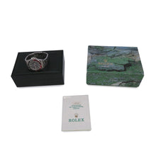 将图像加载到图库查看器中，ROLEX GMT MasterII W40mm Stainless Steel Black Dial16710
