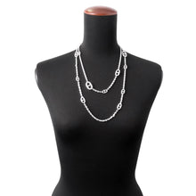 将图像加载到图库查看器中，HERMES Farandole Necklace Size 120 SV925

