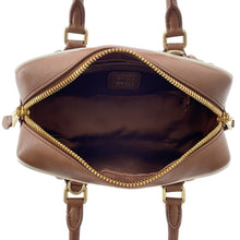 将图像加载到图库查看器中，MIUMIU Arkady 2WAY Handbag Camel5BB142 Leather Size regular

