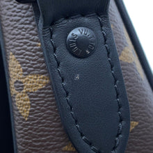 将图像加载到图库查看器中，LOUIS VUITTON Montsouris Messenger NoirM47060 Monogram Macassar Canvas Size PM
