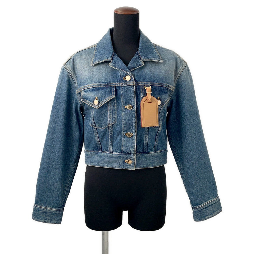 LOUIS VUITTON DenimJacket Size 34 BlueRW232W Cotton100%