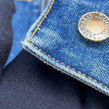 将图像加载到图库查看器中，LOUIS VUITTON DenimJacket Size 34 BlueRW232W Cotton100%
