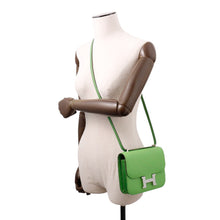 Load image into Gallery viewer, HERMES Constance3 Miroir Vert Yucca Epsom Size Mini
