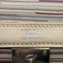 将图像加载到图库查看器中，HERMES Kelly Beige/Multicolor Vibrato Size 35
