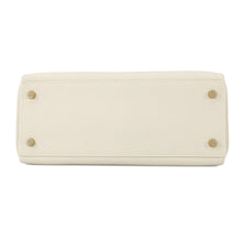 将图像加载到图库查看器中，HERMES Kelly Retourne Craie Togo Leather Size 28
