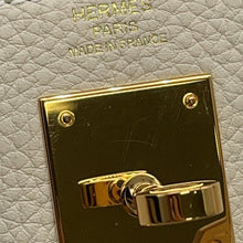 将图像加载到图库查看器中，HERMES Kelly Retourne Craie Togo Leather Size 28
