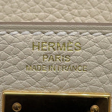 将图像加载到图库查看器中，HERMES Kelly Retourne Craie Togo Leather Size 28
