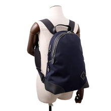 Load image into Gallery viewer, HERMES HERMES Slicked Back Blue・Marine/Caban Toile Bivouac Swift Leather
