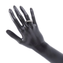 Load image into Gallery viewer, Damiani Belle Epoque Sapphire Diamond Ring Size Approximately 11 18K White Gold
