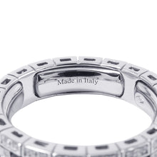 Load image into Gallery viewer, Damiani Belle Epoque Sapphire Diamond Ring Size Approximately 11 18K White Gold
