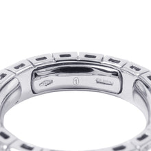 Load image into Gallery viewer, Damiani Belle Epoque Sapphire Diamond Ring Size Approximately 11 18K White Gold
