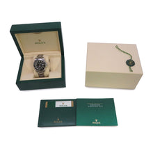 将图像加载到图库查看器中，ROLEX Submariner Date W40m Stainless Steel Black Dial116610LN
