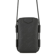 Load image into Gallery viewer, LOUIS VUITTON Lace-up Pouch BlackM12601 Monogram Shadow
