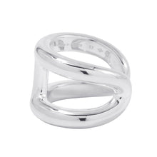 将图像加载到图库查看器中，HERMES Osmoz Ring Size GM/53/#13 SV925
