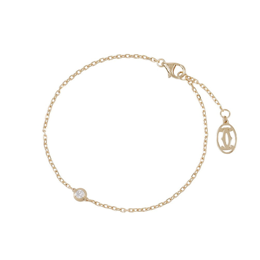 CARTIER Cartier D'Amour Bracelet Small Model Size SmallB6043300 18K Yellow Gold