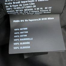 将图像加载到图库查看器中，PRADA fringe bucket hat Black1HC137 Cotton100%
