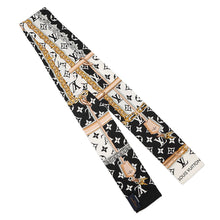 Load image into Gallery viewer, LOUIS VUITTON Bandeau Monogram Confidential NoirM78656 Silk100%
