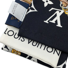 将图像加载到图库查看器中，LOUIS VUITTON Bandeau Monogram Confidential NoirM78656 Silk100%
