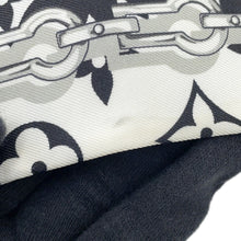 将图像加载到图库查看器中，LOUIS VUITTON Bandeau Monogram Confidential NoirM78656 Silk100%
