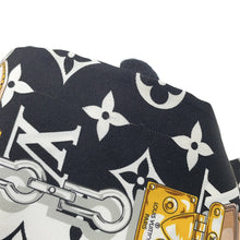 将图像加载到图库查看器中，LOUIS VUITTON Bandeau Monogram Confidential NoirM78656 Silk100%
