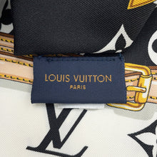 Load image into Gallery viewer, LOUIS VUITTON Bandeau Monogram Confidential NoirM78656 Silk100%
