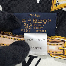 将图像加载到图库查看器中，LOUIS VUITTON Bandeau Monogram Confidential NoirM78656 Silk100%
