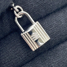 Load image into Gallery viewer, HERMES ScarfRing Cadena Key Silver Gold Plated
