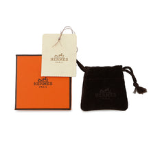 Load image into Gallery viewer, HERMES ScarfRing Cadena Key Silver Gold Plated
