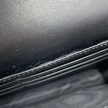 将图像加载到图库查看器中，GUCCI GGMatelasse Chain Wallet Black723787 Leather
