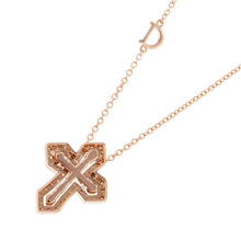 将图像加载到图库查看器中，Damiani Belle Epoque Crown Necklace Size S20089079 18K Pink Gold
