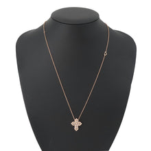 将图像加载到图库查看器中，Damiani Belle Epoque Crown Necklace Size S20089079 18K Pink Gold
