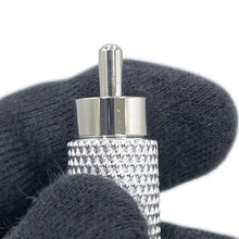 将图像加载到图库查看器中，PRADA Robot Bag Charm White/Black2TR101 Saffiano LeatherLeather Metal
