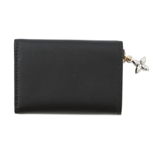 将图像加载到图库查看器中，LOUIS VUITTON Mini Trifold Wallet in LV Bloom NoirM15081 Calf Leather
