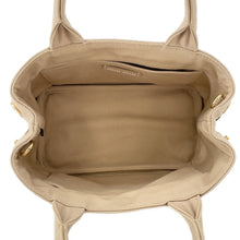 将图像加载到图库查看器中，MIUMIU Canvas2wayHandbag Beige5BA253 Cotton
