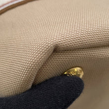 将图像加载到图库查看器中，MIUMIU Canvas2wayHandbag Beige5BA253 Cotton
