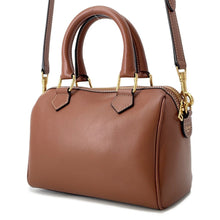 将图像加载到图库查看器中，CELINE Triomphe 2wayTravel Bag Tan113773DU3 Calf Leather Size Small
