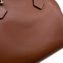 将图像加载到图库查看器中，CELINE Triomphe 2wayTravel Bag Tan113773DU3 Calf Leather Size Small
