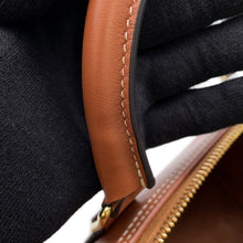 Load image into Gallery viewer, CELINE Triomphe 2wayTravel Bag Tan113773DU3 Calf Leather Size Small
