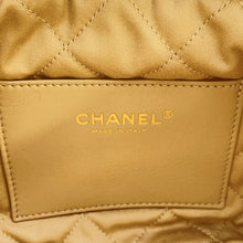 Load image into Gallery viewer, CHANEL CHANEL22 ChainShoulder Bag GoldAS3980 Shiny Calf Leather Size Mini
