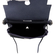 Load image into Gallery viewer, HERMES Herbag zip Blue Indigo/Black Toile Military Vache Hunter Leather Size Mini
