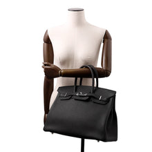 将图像加载到图库查看器中，HERMES Birkin Black Togo Leather Size 35
