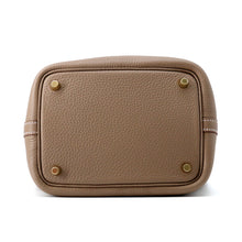 将图像加载到图库查看器中，HERMES Picotin Padlock Etoupe Taurillon Clemence Size PM
