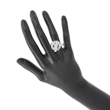 将图像加载到图库查看器中，HERMES Croisette Ring Size GM/52/#12 SV925
