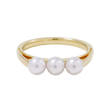 将图像加载到图库查看器中，TASAKI Balance Light Ring Size Approximately No. 14R-4939-18KYG 18K Yellow Gold
