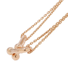 Load image into Gallery viewer, TIFFANY&amp;Co. Hardware Large Double Link Necklace63982326 18K Pink Gold
