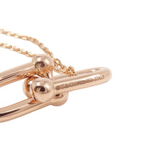 Load image into Gallery viewer, TIFFANY&amp;Co. Hardware Large Double Link Necklace63982326 18K Pink Gold
