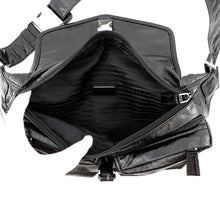 Load image into Gallery viewer, PRADA Crossbody Bag Black2VH174 Calf Leather
